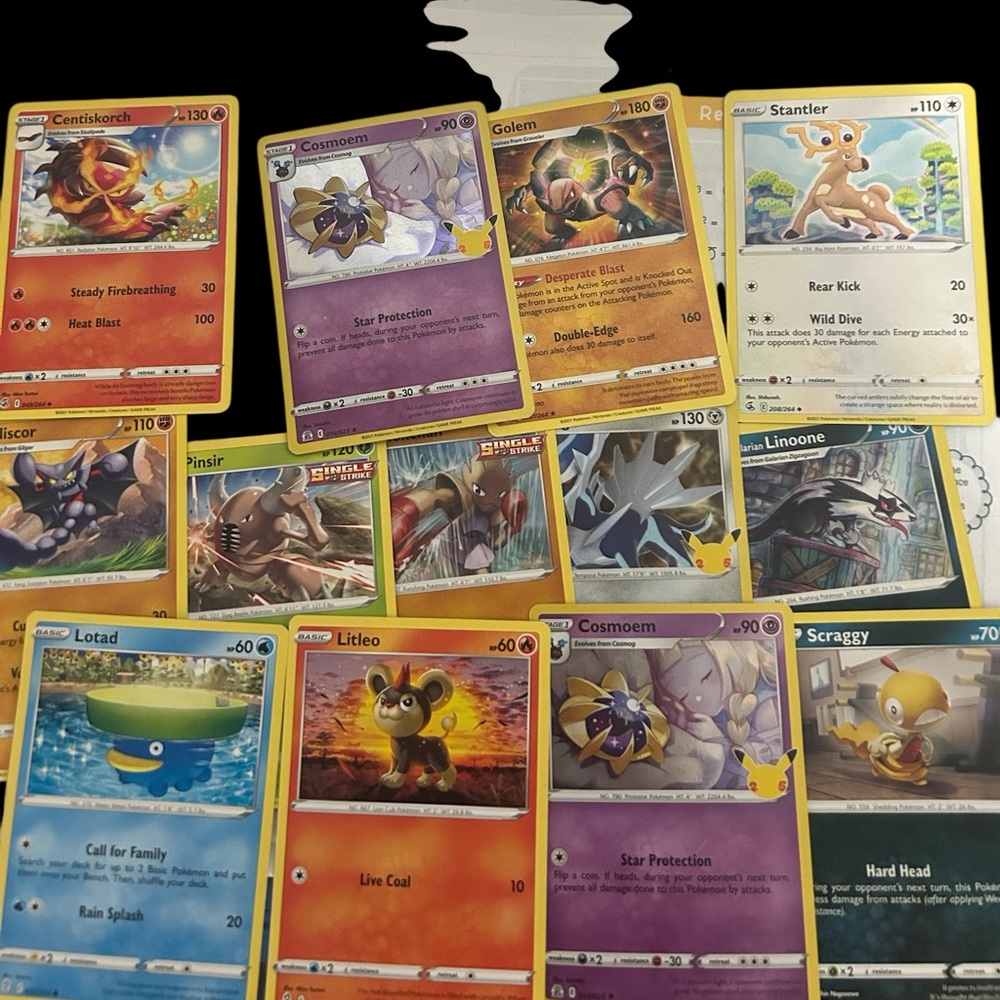 Assorted Trading Card Game Set